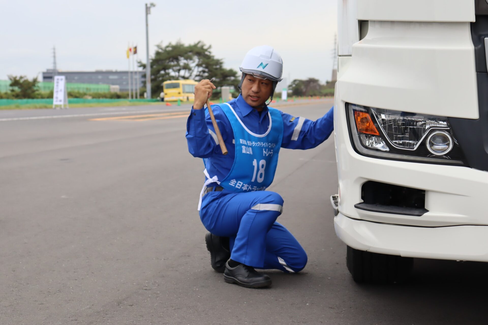 「第56回全国トラックドライバー・コンテスト」で富山県選手が大健闘